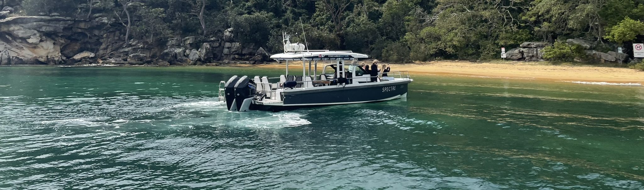 Spectre Secluded Beach Sydney harbour